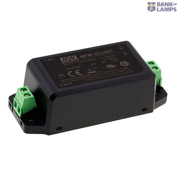 MPM-30-15 switching power supply, module, 30W, 15V, 2A pin, MEAN WELL image 1