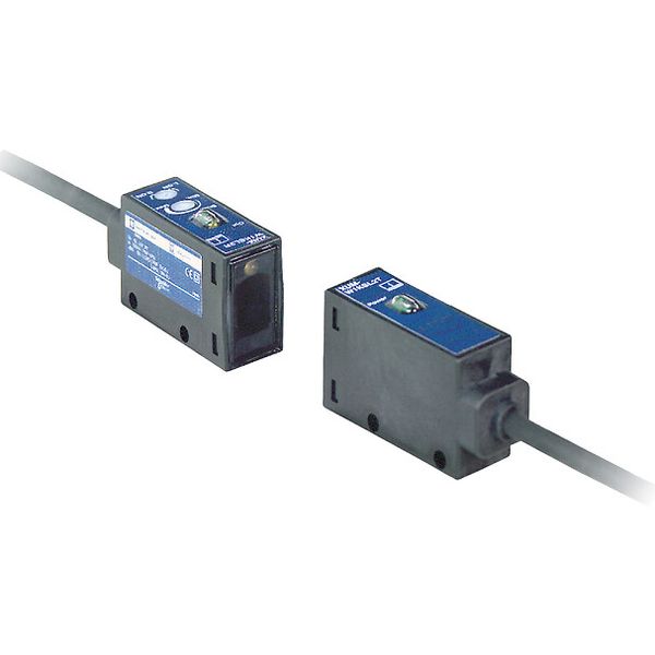 Photo-electric sensor - XUM - thru beam - water - Sn 50m - 12..24VDC - cable 2m image 1