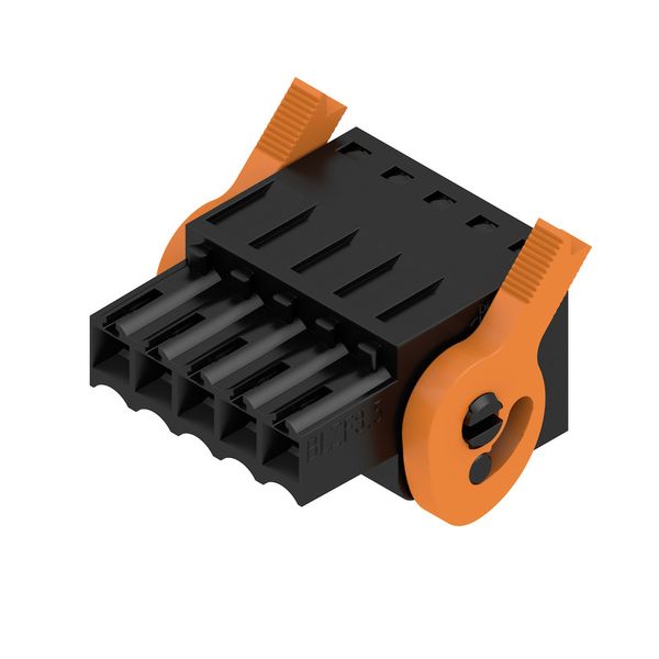 PCB plug-in connector, female plug, 3.50 mm, Number of poles: 5, 180°, Tension-clamp connection, Clamping range, max. : 1.5 mm², Box image 2