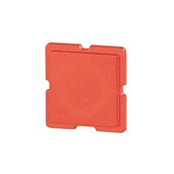04TQ18 Button plate, 18 x 18 mm, red image 4