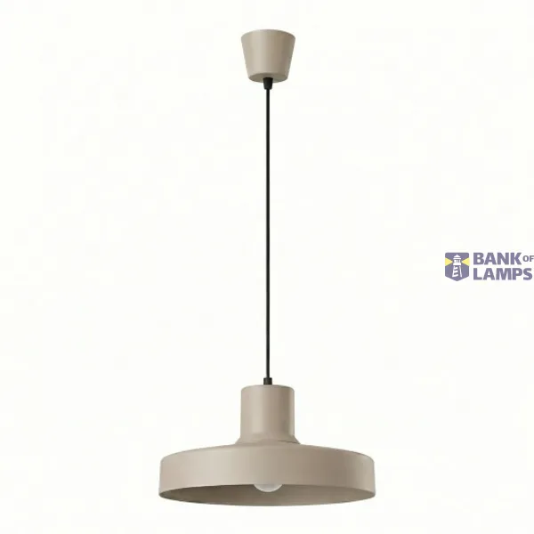 Pendant lamp BILO taupe image 1