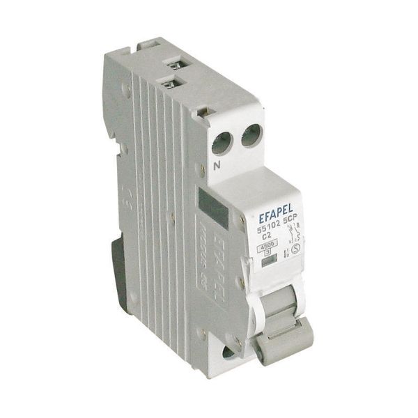 MCB - 1P+N - 4,5KA - C - 2A image 1