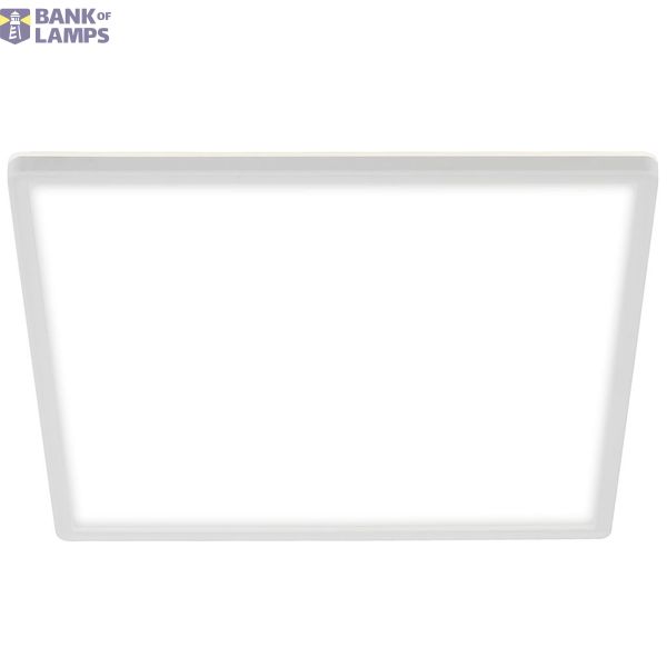Ultra flat LED ceiling light with backlighteffect, incl. 1 x LED platine 22W 3.000lm 4.000K image 1