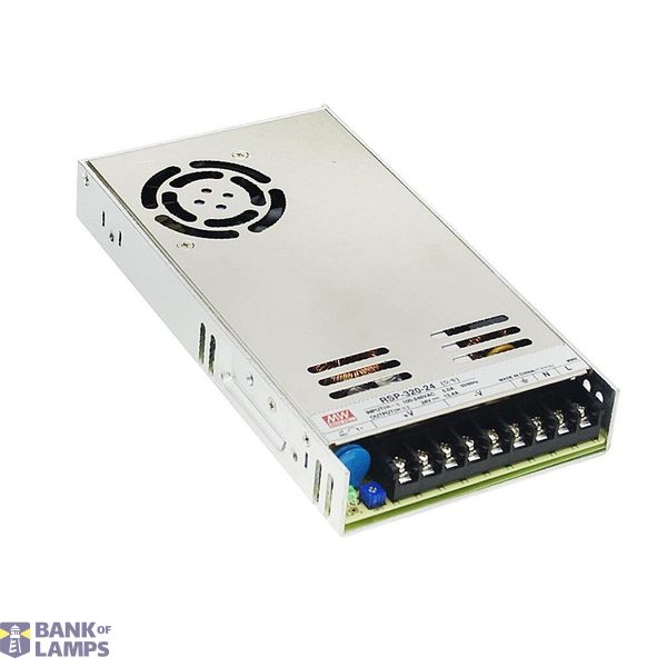 Mean Well RSP-320-3.3 switching power supply 60 A 198 W 3.3 V/DC output voltage adjustable 1 piece. image 1