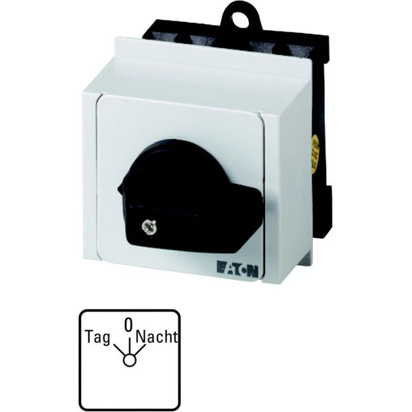 T0-3-15284/IVS-RT On-Off switch, T0, 20 A, service distribution board mounting, 3 contact unit(s), 3 pole + N, 1 N/O, 1 N/C, Emergency switching off function, with red image 2