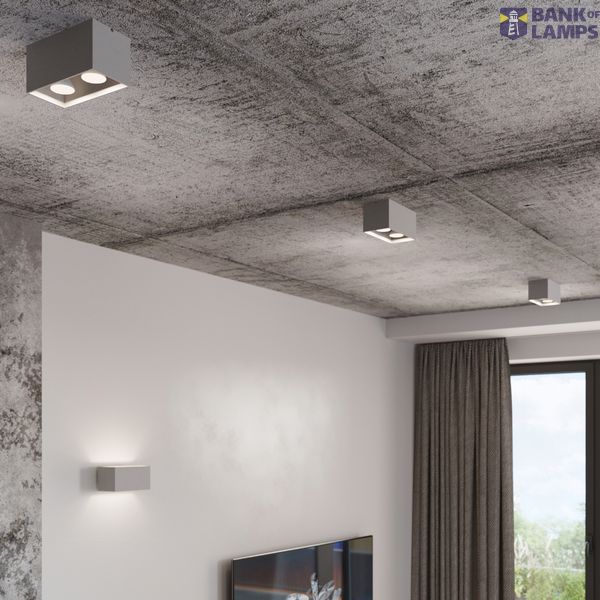 WALL LAMP QUAD MAXI BLACK G9 2X40W IP20 image 8
