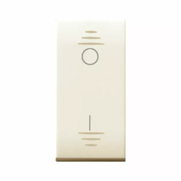 16AX 1WAY 2P SWITCH 250V LIGHT.1MOD image 1