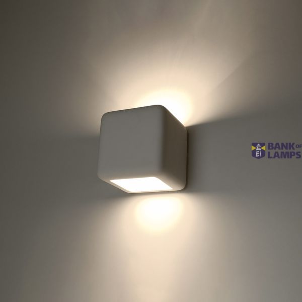CERAMIC WALL LAMP NESTA E27 1X60W IP20 image 2