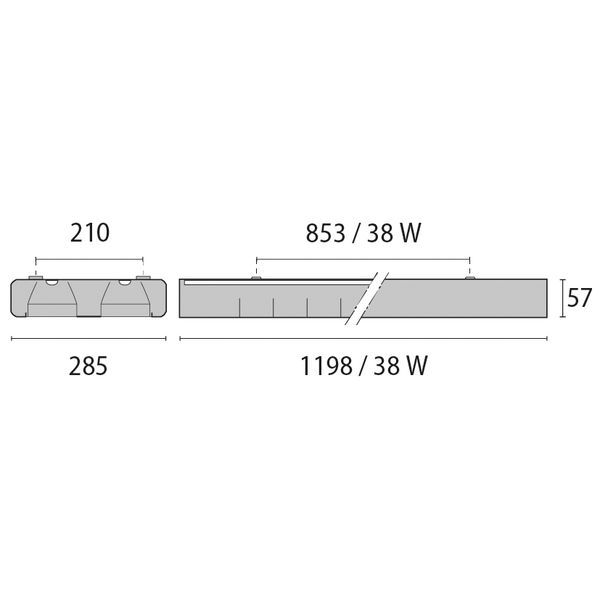 RONDA+LED EQ236 38W 4000K image 5