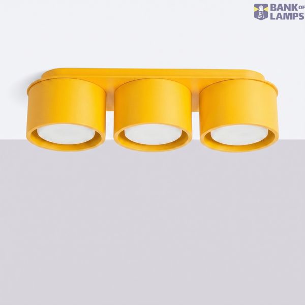 Ceiling lamp MODO 3 yellow Gx53 image 7