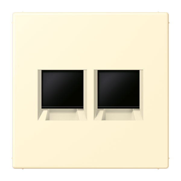 Centre plate for MJ f. 2 sockets LC32001 LC1969-2WE201 image 1