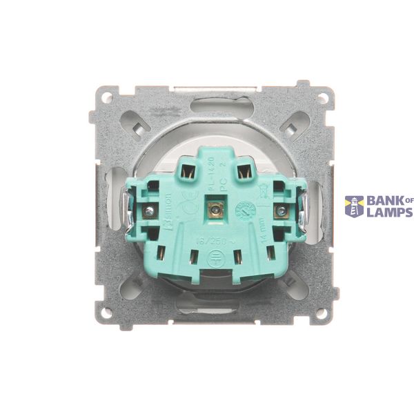 LED luminaire with motion sensor, 230V, Silver matt, metalic image 1