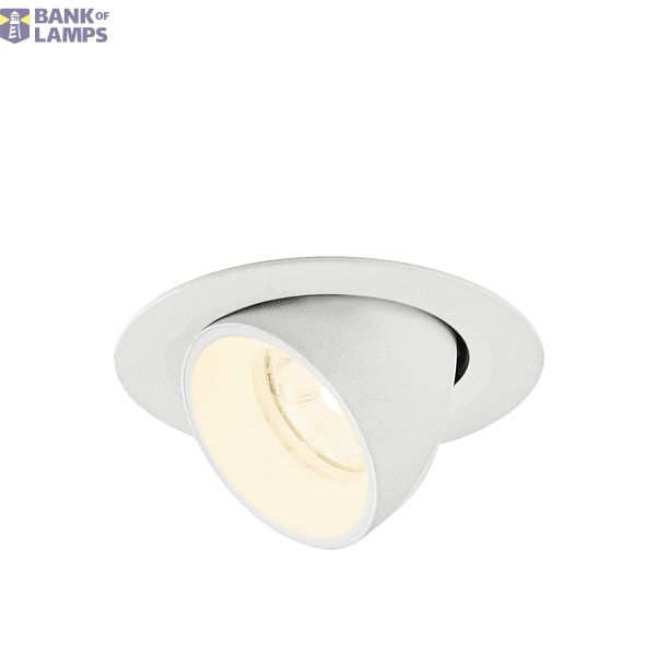 NUMINOS© GIMBLE XS, recessed CL 4000K, 20ø, IP20, round wh image 1