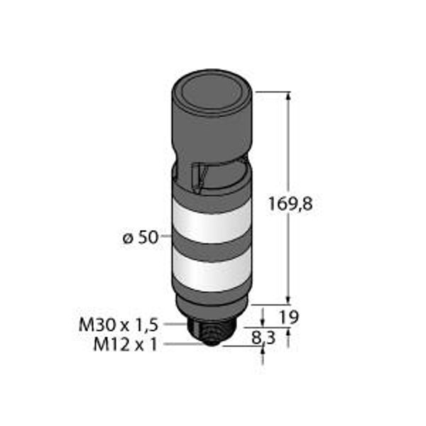 LED Signal Light Tower Light   TL50HYRAOS3Q image 1