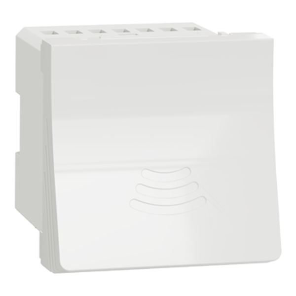 Wiring device frame Studio Metal 4-post aluminum black image 1