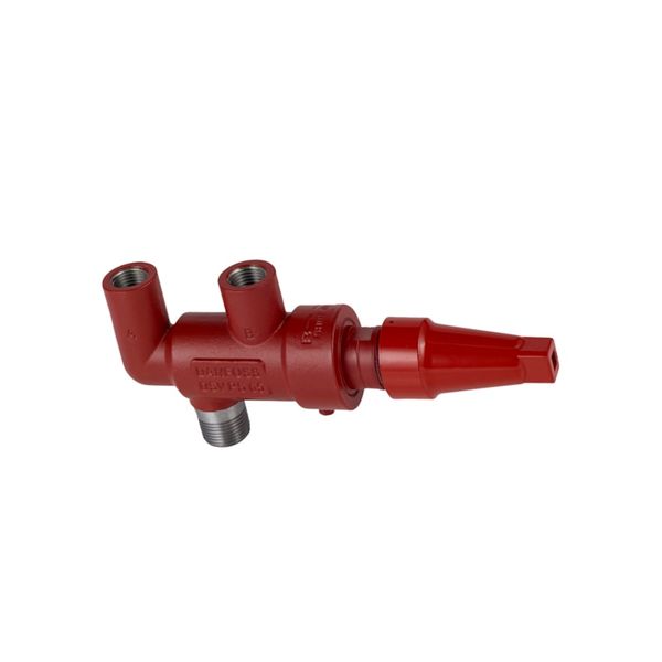 DSV10 Dual stop valve, NPT, 65bar image 1