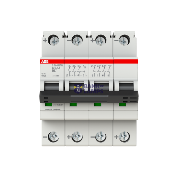 S204MTR-C0,5 DC Miniature Circuit Breaker image 1