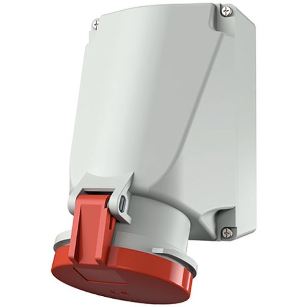 Wall socket 63A 5P 6H 400V HW/VN IP44 image 1