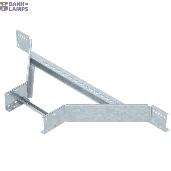 Add-on tee for cable ladder 110x300 Steel Hot-dip galvanised zinc image 1