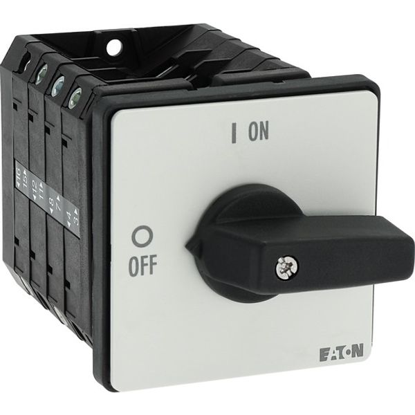 T5-4-15682/E On-Off switch, 6 pole + 1 N/O + 1 N/C, 100 A, 90 °, flush mounting image 8