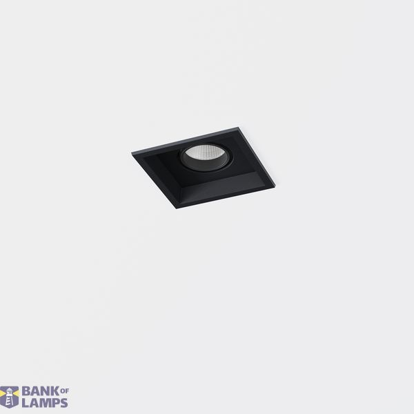 Downlight Totem Simple ø55 25 LED neutral-white 4000K CRI 90 38.3º DALI Textured black IN IP20 / OUT IP23 2315lm image 1
