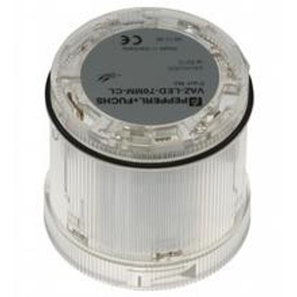 VAZ-LED-70MM-CL rotating beacon LED, clear image 1