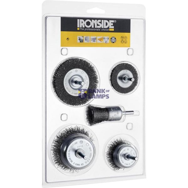 Ironside end brush set 5pcs. image 1