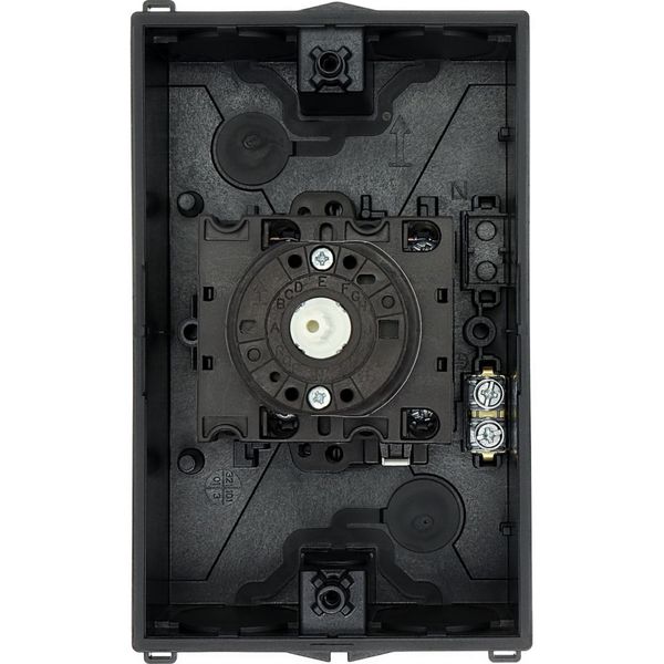 T3-3-8401/I2 Reversing switches, T3, 32 A, surface mounting, 3 contact unit(s), Contacts: 5, 60 °, maintained, With 0 (Off) position, 1-0-2, Design number 8401 image 36