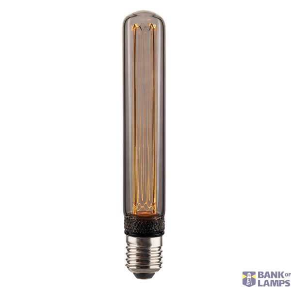 Deco E27 | T30 Small Hill | Dim | 1800 Kelvin | 35 Lumen | Light Bulb | Smoked image 1
