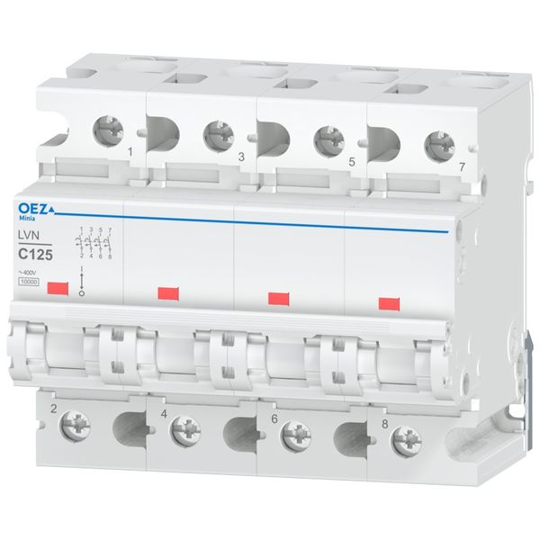 Miniature circuit breaker LVN-125C-4 image 1