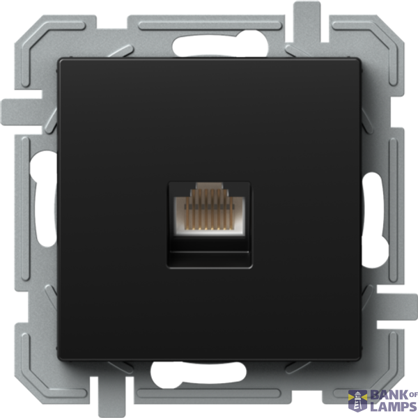 SOCKET CAT5e KS RJ45 8/8 BK XO 4417214 image 1