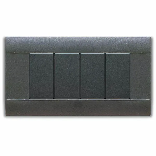 PLATE THERMOPL. 4 MOD. NOIR GREY image 1