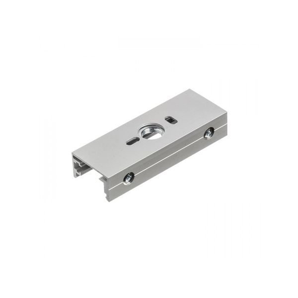 EUTRAC joint connector for 3-circuit tracks silver grey image 1