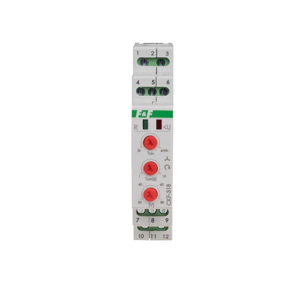 Phase sequence and phase loss sensor, with adjustable lower and upper voltage threshold, True RMS; CKF-318-TRMS image 21