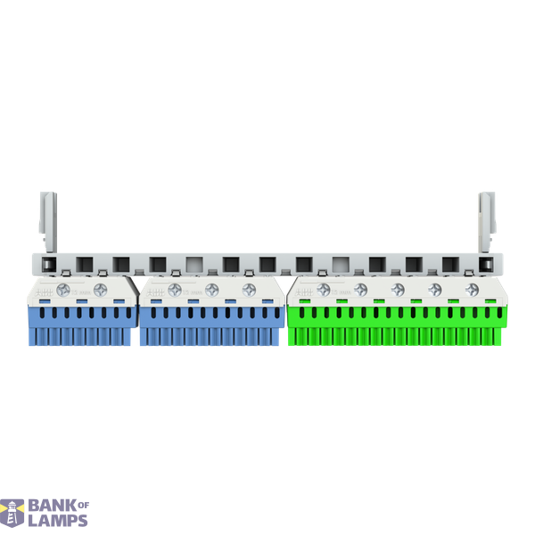 ABB ELSYNN ZK224 Set of quick terminals including holder for CU distribution board: N/PE quick terminals *2CPX052697R9999 image 1