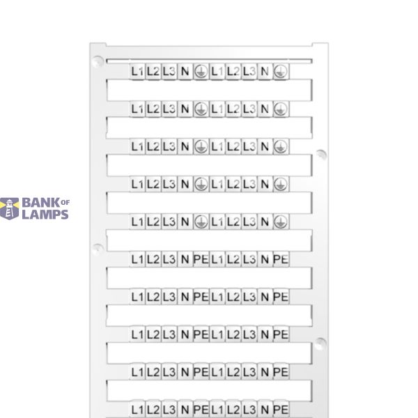 Coding L1, L2, L3, N, PE (500 pieces) image 1