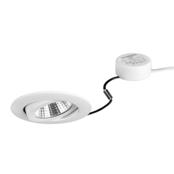 BB03 LED recessed spotlight set, dimmable trailing edge (circular converter) 40363073 image 1