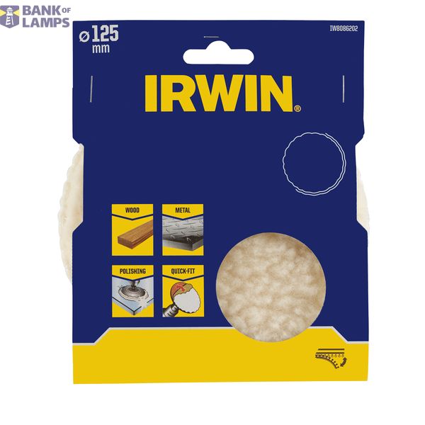 Wool Polishing Bonnet, 125mm image 2