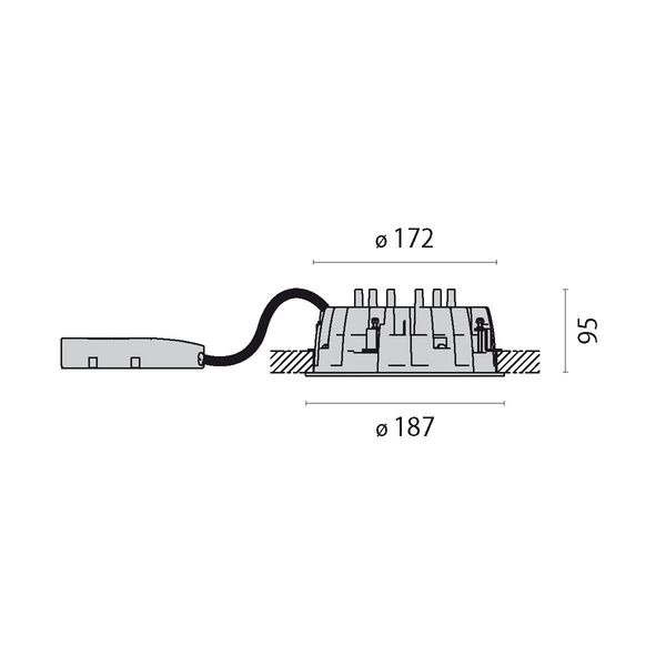 DLSB185 LED 11 C/EW 840 DALI image 5