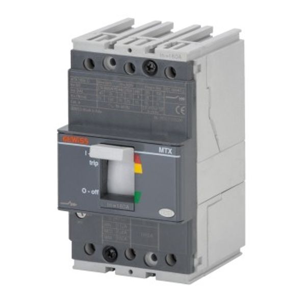 MTX 160C C 25KA 3P 125A TM1 GWD7048 image 1