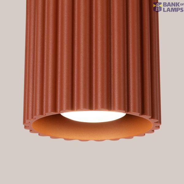 Ceiling lamp AURA 1 red ochra GU10 image 3