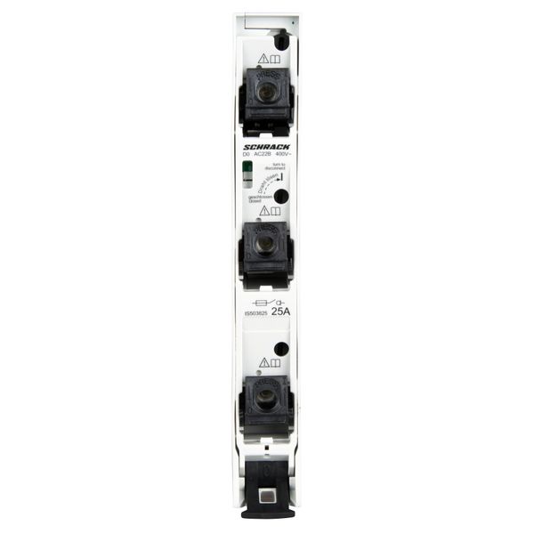 ARROW R, D02, 3-pole for 60mm busbar-system, 25A complete (The price is shown without markup on metals. Request a quote for accurate information) image 1
