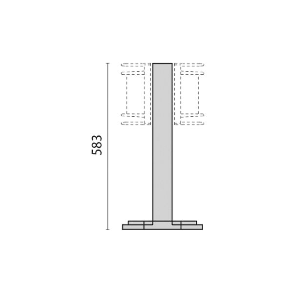 NIKKO+MAST 21 H550 GREY image 1