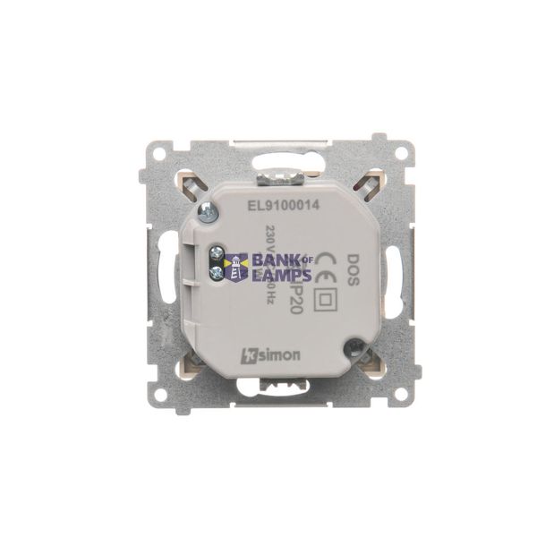 Double button for switches and push buttons, white matt image 1