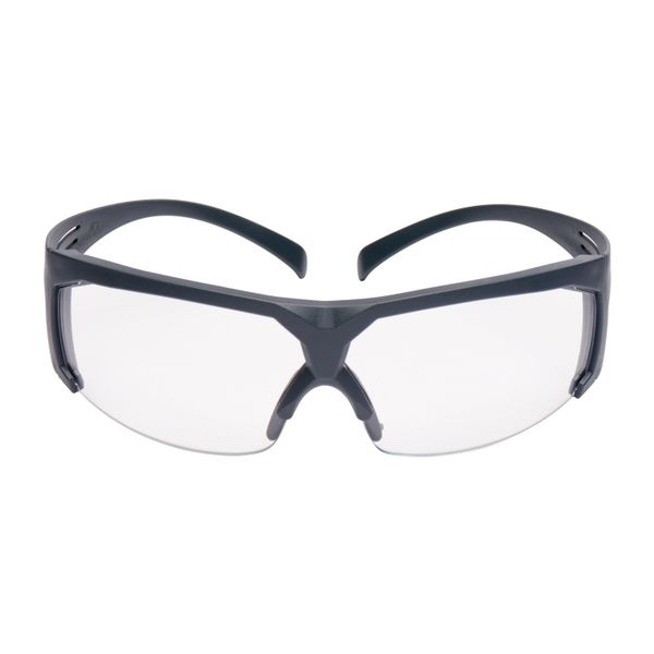 3M™ SecureFit™ Safety Glasses, Grey frame, Scotchgard™ Anti-Fog, Clear image 5