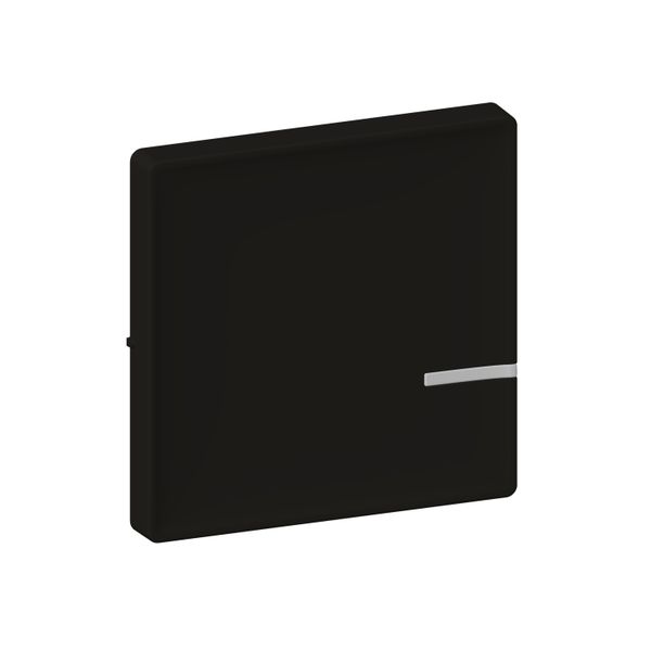 Valena Allure 2 Wire Regulator Tile, Neutral For LED, Black image 1