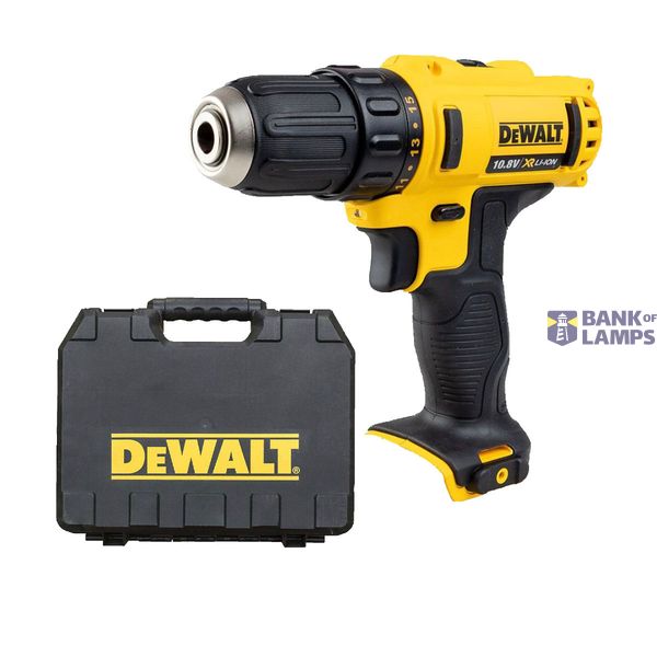 Compact drill-screwdriver XR Li-Ion, 10.8V, 180W, 0-400/1500 rpm, cartridge capacity 1.5-10mm, 24 Nm image 1