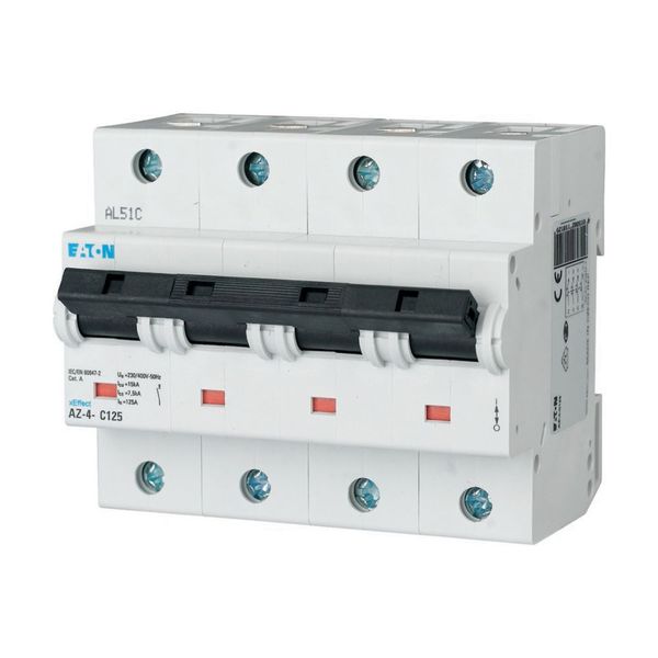 AZ-4-D100 Miniature circuit breaker (MCB), 100A, 4p, type D characteristic image 3