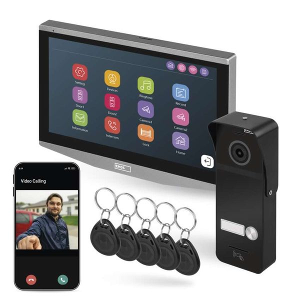 GoSmart Video door phone set EMOS IP-750A with WiFi image 1