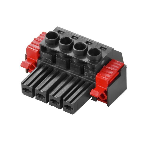 PCB plug-in connector, female plug, 7.62 mm, Number of poles: 5, 180°, Clamping yoke connection, Clamping range, max. : 10 mm², Box image 2